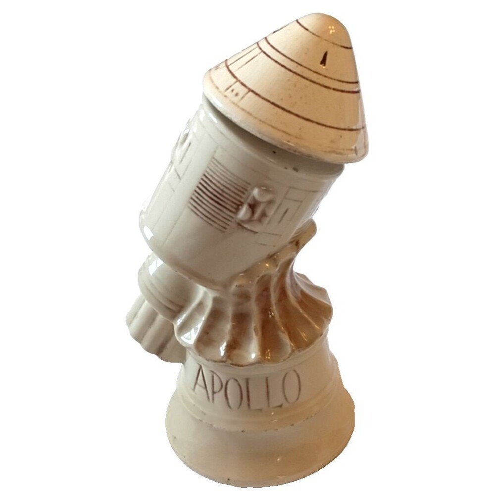 Apollo Spaceship Liquor Bottle Thomas Sims Distillery Ky Bourbon 1968
